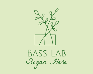 Green Plant Seedlings  logo design