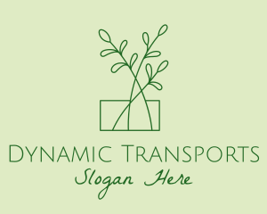 Green Plant Seedlings  logo design