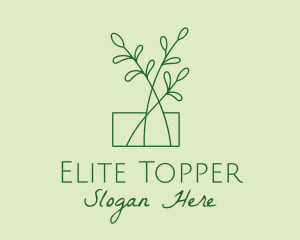 Green Plant Seedlings  logo design