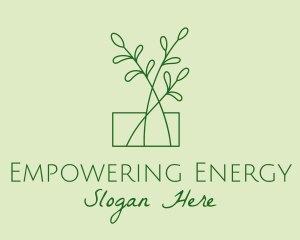 Green Plant Seedlings  logo design