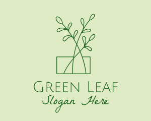 Green Plant Seedlings  logo design