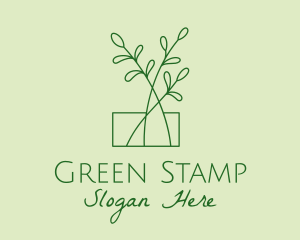 Green Plant Seedlings  logo design