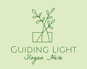 Green Plant Seedlings  logo design