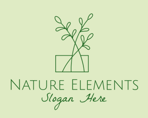 Green Plant Seedlings  logo design