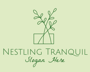 Green Plant Seedlings  logo design