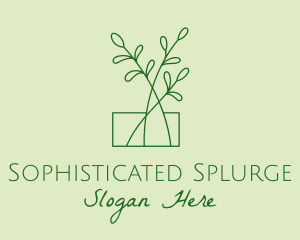 Green Plant Seedlings  logo design