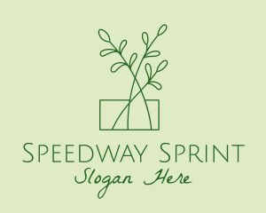 Green Plant Seedlings  logo design