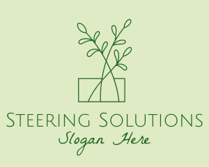 Green Plant Seedlings  logo design