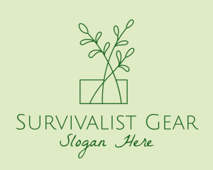 Green Plant Seedlings  logo design