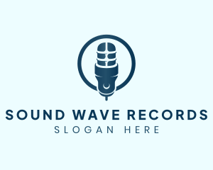 Podcast Microphone Record logo