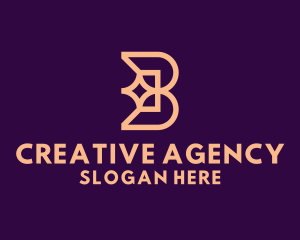 Beauty Agency Letter B logo