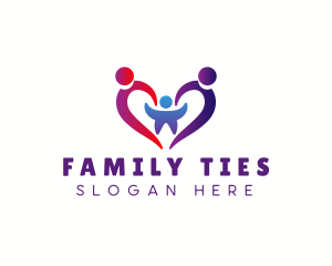 Family Parenting Support logo design