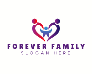 Family Parenting Support logo design