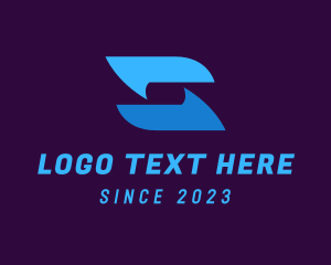Modern Letter S logo