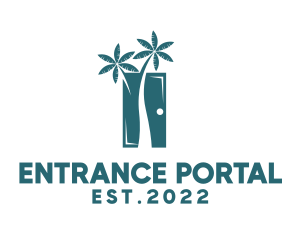 Palm Tree Door  logo