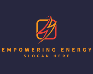 Electric Power Volt logo design