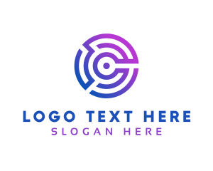 Modern Tech C logo design
