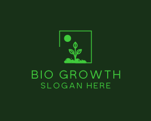 Green Plant Gardening logo design