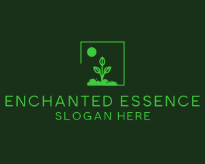 Green Plant Gardening logo design