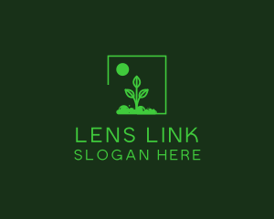 Green Plant Gardening logo design