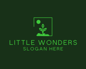 Green Plant Gardening logo design