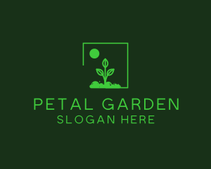 Green Plant Gardening logo design