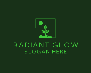 Green Plant Gardening logo design