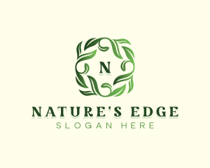 Nature Herbal Leaf logo design