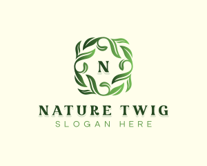 Nature Herbal Leaf logo design