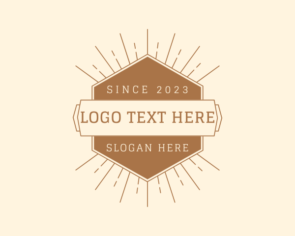 Rustic logo example 2