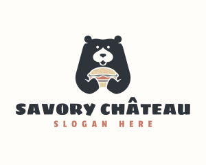 Bear Burger Restaurant logo design