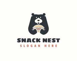 Bear Burger Restaurant logo design