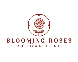 Elegant Rose Wellness logo design