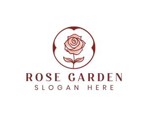 Elegant Rose Wellness logo design