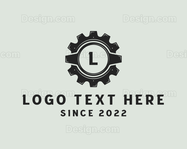 Automotive Gear Cogs Mechanic Logo