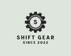 Automotive Gear Cogs Mechanic logo design