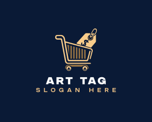 Shopping Price Tag logo design