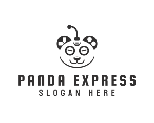 Game Controller Panda logo design