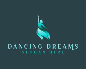 Female Ballerina Dance logo