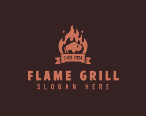 Beef Barbecue Grill logo