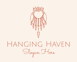 Floral Hanging Boho Decor logo