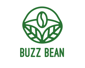 Organic Coffee Bean logo design