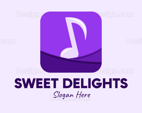 Purple Music App Logo