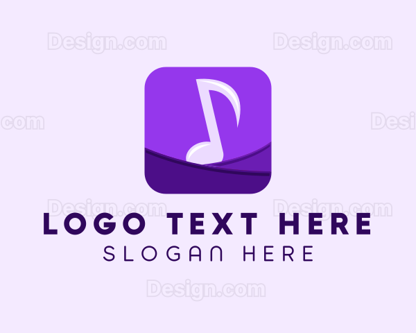 Purple Music App Logo