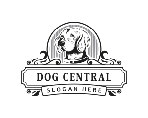 Dog Pet Canine logo design