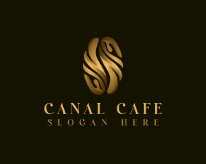 Premium Coffee Cafe logo design