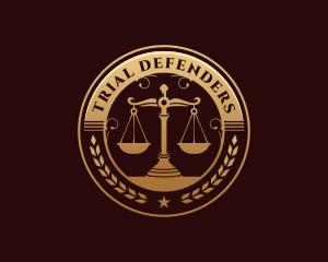 Justice Legal Scales logo design