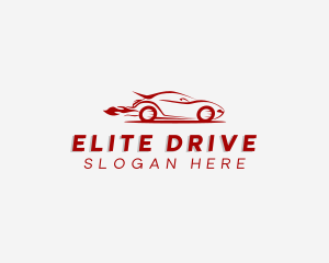 Fast Car Driving logo design