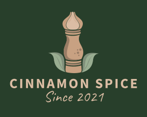 Leaf Pepper Mill logo design