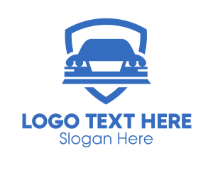 Car Sedan Shield Logo